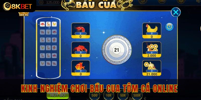 Áp dụng kinh nghiệm chơi bầu cua tôm cá online đánh đâu thắng đó